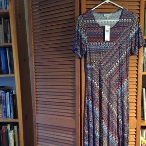Coldwater Creek Multi Color Maxi Dress Women's XS